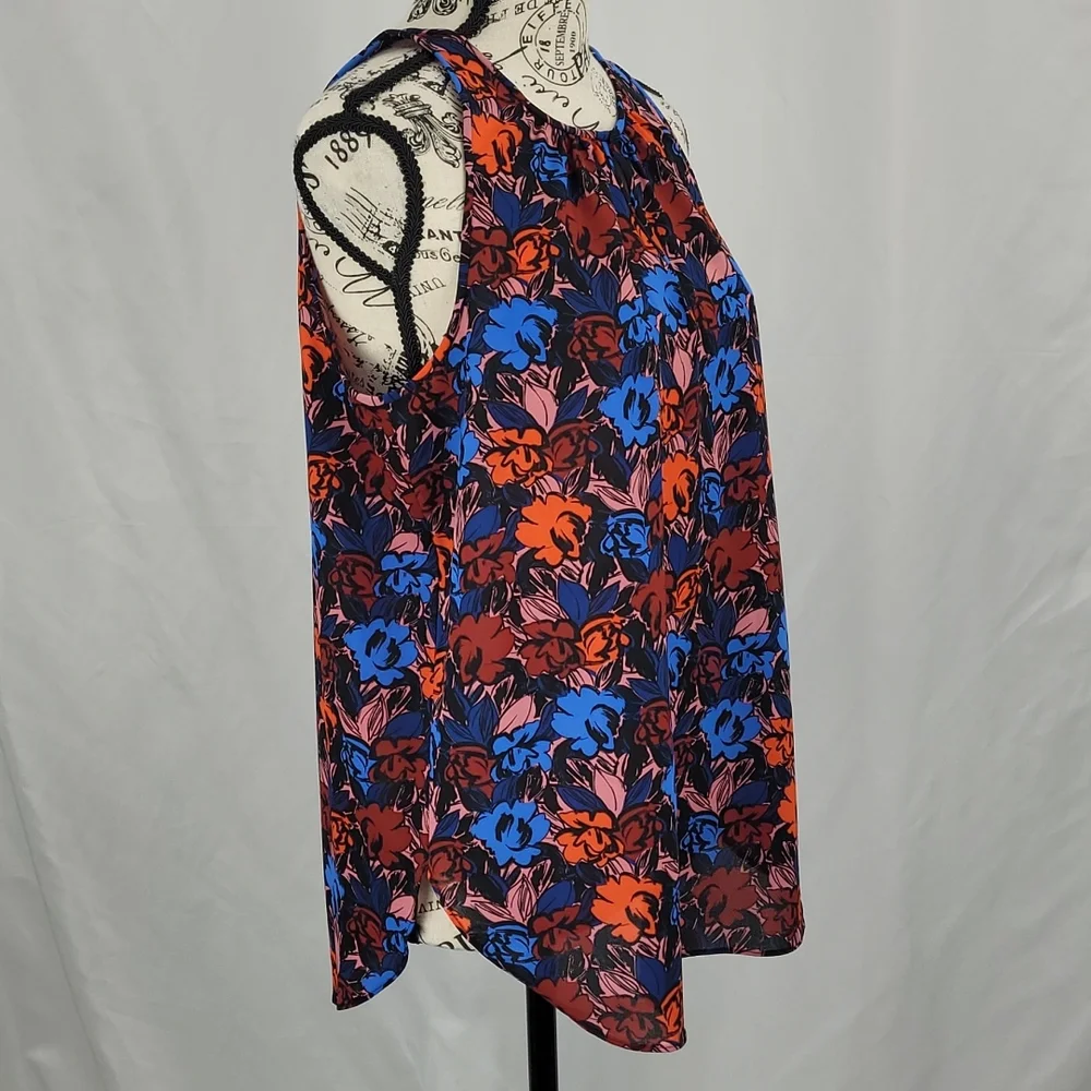 J Crew Sleeveless Floral Top - Picture 2 of 5